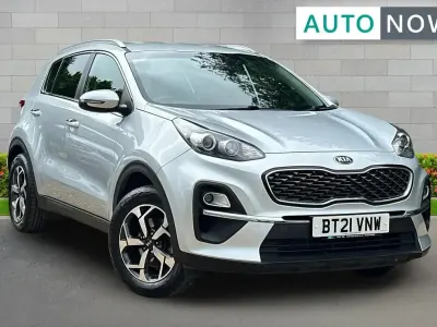 Used Kia Sportage 129 HP (94 kW) 2021 Silver SUV