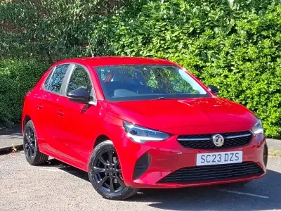 Second-hand Vauxhall Corsa Design Edition 2023 Roșu Hatchback