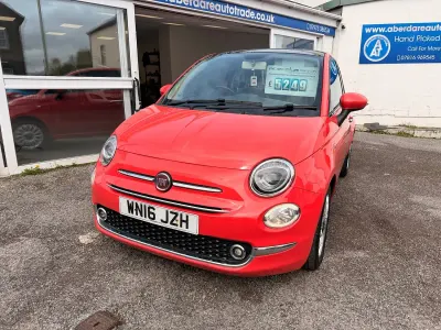 Used Fiat 500 Lounge 69 HP (50 kW) 2016 Pink Hatchback