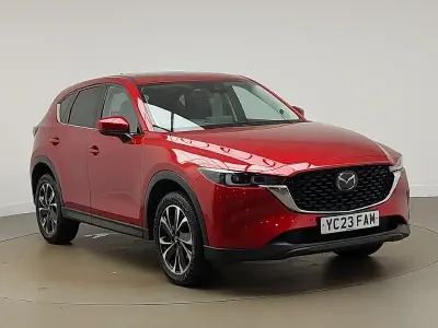 Second-hand Mazda CX-5 Exclusive-Line 165 CP (121 kW) 2023 Roșu SUV