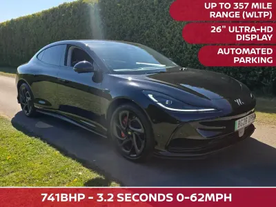 New MG IM5 Performance 553 kW (752 HP) 2026 Black Hatchback