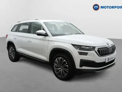 Used Skoda Kodiaq SE L Executive 150 HP (110 kW) 2023 White SUV
