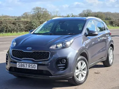 Used Kia Sportage 177 HP (130 kW) 2017 Silver SUV