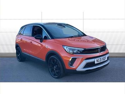 Used Vauxhall Crossland SRi 130 HP (95 kW) 2021 Orange SUV