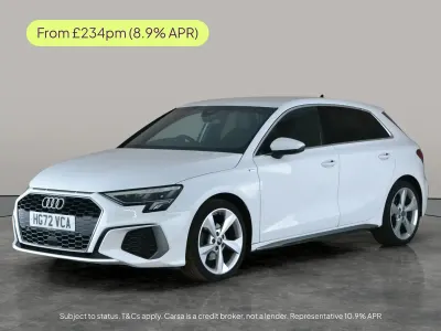 Used Audi A3 S-Line 2022 White Sedan