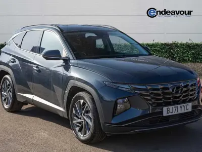 Second-hand Hyundai Tucson Premium 150 CP (110 kW) 2021 Albastru SUV