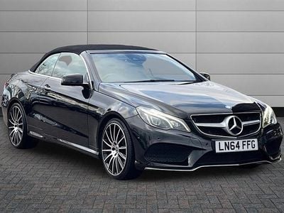 Obsidian black Used 2014 Mercedes E400 AMG Cabriolet | £14,250