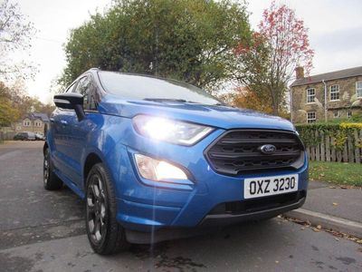 Used Ford Ecosport ST-Line 125 HP (91 kW) 2020 Blue SUV