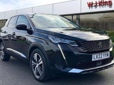 Used Peugeot 3008 Allure Premium 131 HP (96 kW) 2022 Black SUV