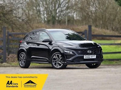 Used Hyundai Kona N Line 120 HP (88 kW) 2022 Black SUV