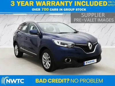Used Renault Kadjar Dynamique 110 HP (80 kW) 2017 Blue SUV