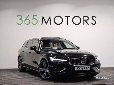 Black Used 2018 Volvo V60 Inscription Estate | £15,980 (Expensive)