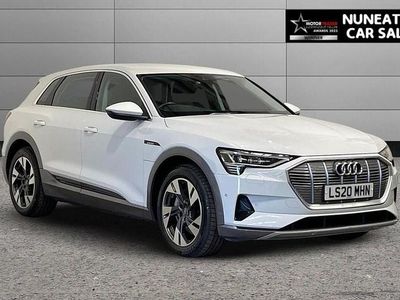 White Used 2020 Audi e-tron Sport SUV | £16,500 (Good price)