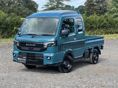 New Suzuki Carry 2026 Blue Pickup