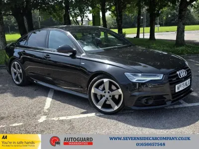 Used Audi A6 Black Edition 320 HP (235 kW) 2015 Black Sedan