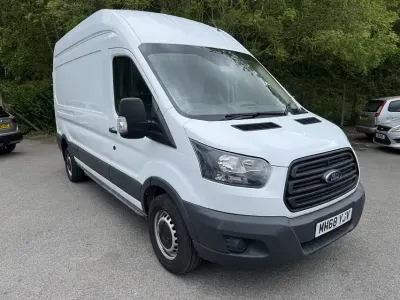 Used Ford Transit 130 HP (95 kW) 2018 White Van