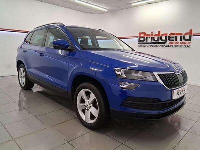 Used Skoda Karoq SE Drive 2021 Blue SUV