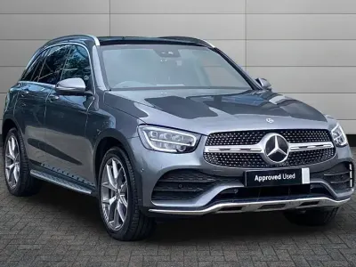 Used Mercedes GLC300 AMG Line Premium 245 HP (180 kW) 2022 Selenite grey SUV