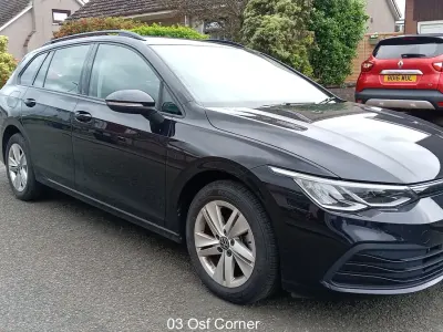 Used VW Golf VII Life 110 HP (80 kW) 2021 Black Hatchback