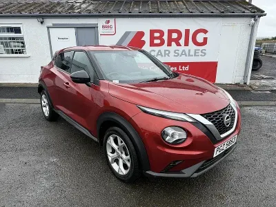 Used Nissan Juke N-Connecta 117 HP (86 kW) 2020 Red SUV