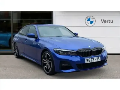 Used BMW 320 M Sport 180 HP (132 kW) 2022 Blue Sedan
