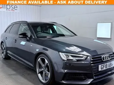 Used Audi A4 Black Edition 190 HP (139 kW) 2018 Grey Estate