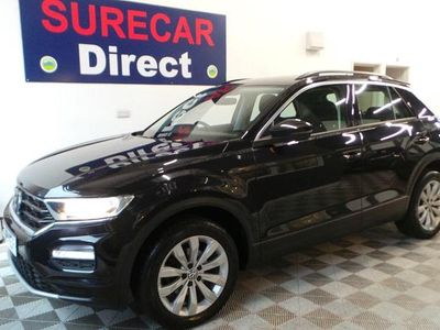 Black Used 2018 VW T-Roc SE SUV | £10,395 (Fair price)