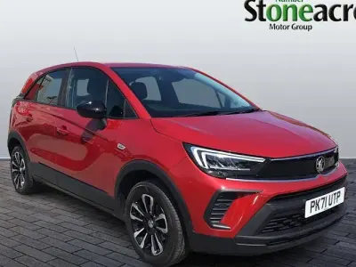 Used Vauxhall Crossland S 110 HP (80 kW) 2021 Red SUV