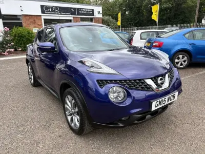 Used Nissan Juke Tekna 115 HP (84 kW) 2015 Blue SUV