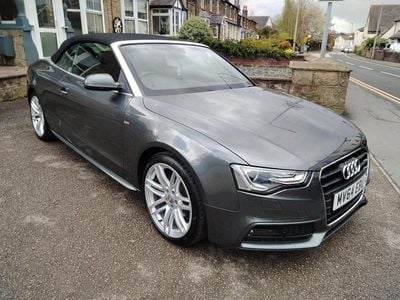 Used Audi A5 Cabriolet S-Line 2014 Grey Cabriolet