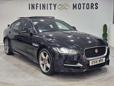 Black Used 2016 Jaguar XE R-Sport Sedan | £9,350 (Fair price)
