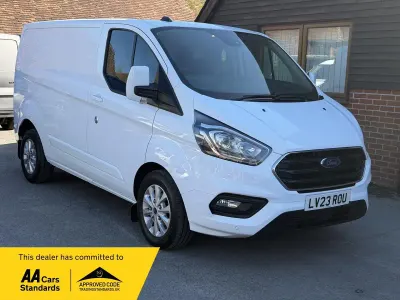 Used Ford Transit Custom Limited 130 HP (95 kW) 2023 White Van