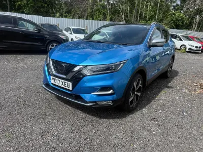 Used Nissan Qashqai Tekna+ 115 HP (84 kW) 2017 Blue SUV