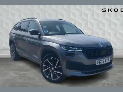 Used Skoda Kodiaq SportLine 150 HP (110 kW) 2023 Graphite grey metallic SUV