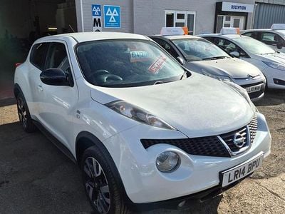 Used Nissan Juke N-TEC 110 HP (80 kW) 2014 White SUV