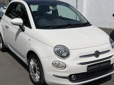 Used Fiat 500 Lounge 69 HP (50 kW) 2017 Bossanova white Hatchback