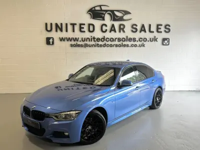 Begagnad BMW 320 M Sport 2017 Blå Sedan
