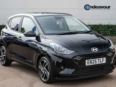 Used Hyundai i10 Premium 79 HP (58 kW) 2025 Black Hatchback