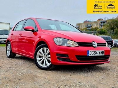 Used VW Golf VII SE 105 HP (77 kW) 2014 Red Hatchback