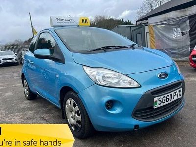 Used Ford Ka 69 HP (50 kW) 2010 Blue Hatchback