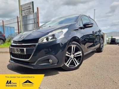 Used Peugeot 208 GT-line 100 HP (73 kW) 2016 Black Hatchback