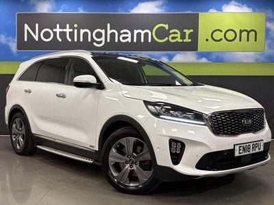 Used Kia Sorento GT-Line S 197 HP (144 kW) 2018 White SUV