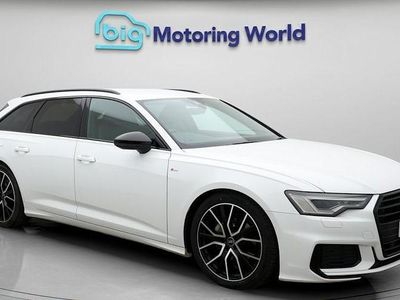 Used Audi A6 Black Edition 204 HP (150 kW) 2021 White Estate