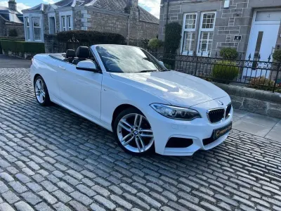 Usado BMW 218 M Sport 136 HP (100 kW) 2016 Branco Cabrios