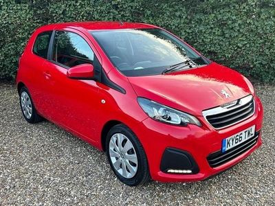 Used Peugeot 108 Active 68 HP (50 kW) 2016 Red Hatchback