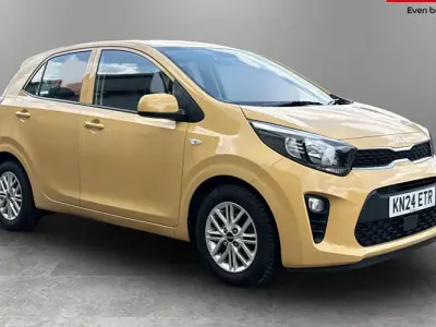 Used Kia Picanto 67 HP (49 kW) 2024 Yellow Hatchback