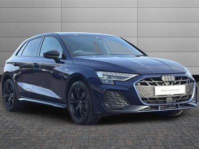 New Audi A3 e-tron Black Edition 204 HP (150 kW) 2025 Navarra blue Hatchback