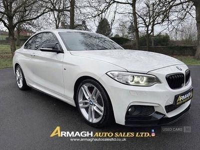 Used BMW 218 M Sport 150 HP (110 kW) 2016 White Coupe