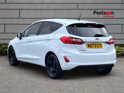 Used Ford Fiesta Titanium 100 HP (73 kW) 2023 White Hatchback