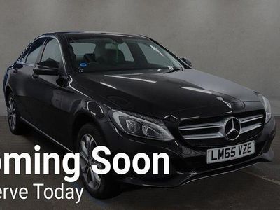 Used Mercedes C350e 2015 Black Sedan